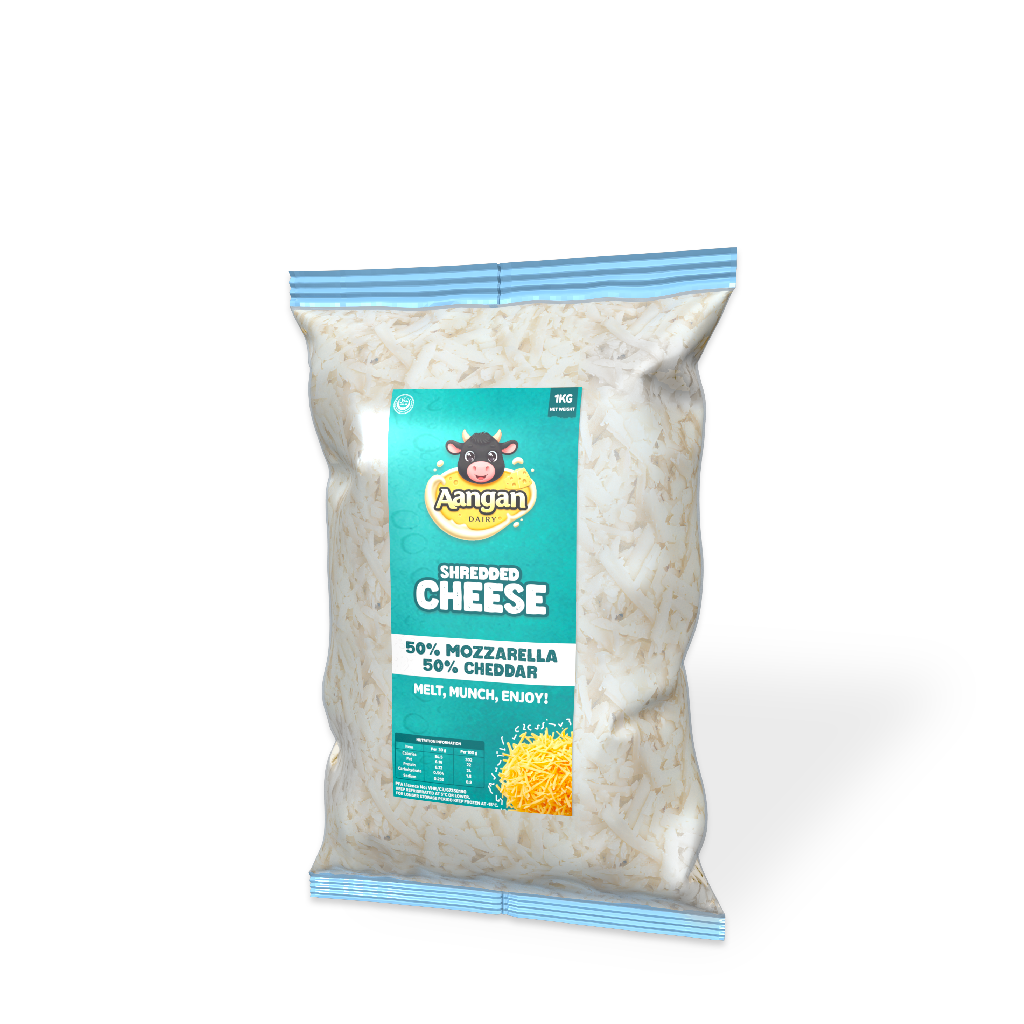 50/50 Shredded Cheese 1 kg