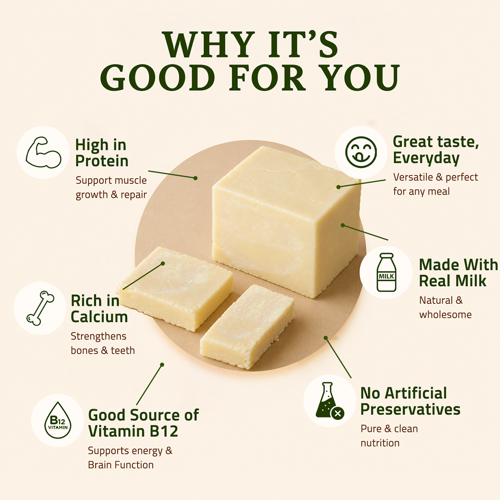 Mozzarella Cheese Block
