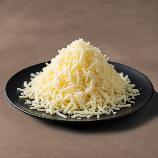 100% mozzarella shredded cheese for pizza toppings in Lahore – premium quality and halal-certified

