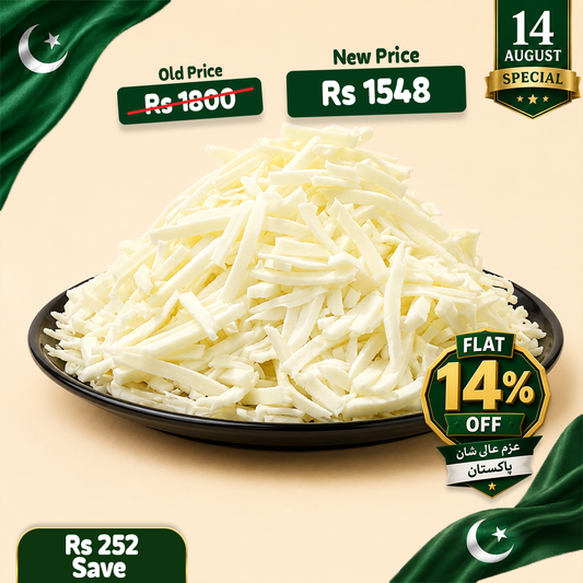 100% Mozzarella Shredded Cheese
