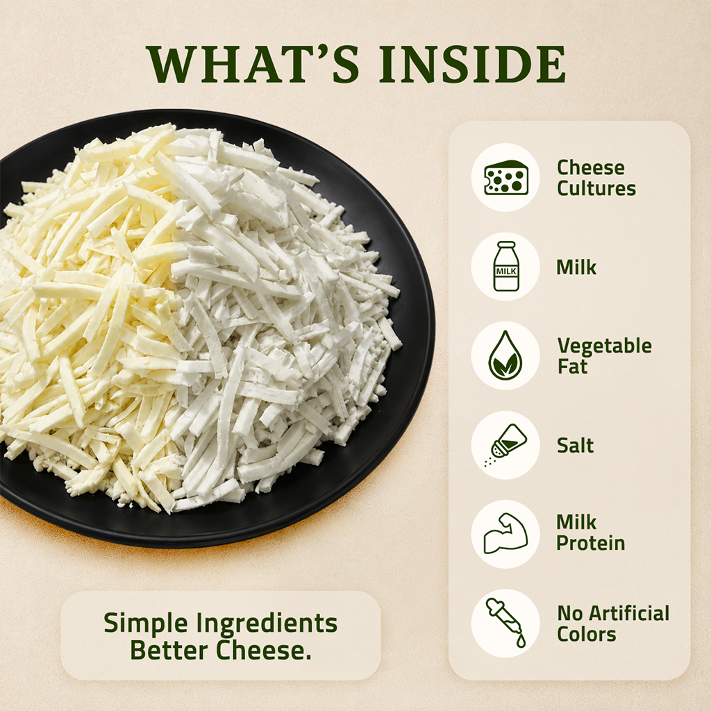 50/50 Shredded Cheese